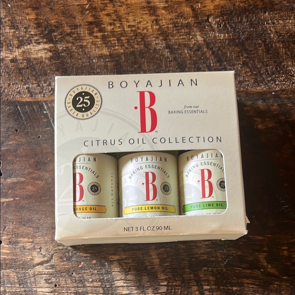 NIB Boyajian citrus oil collection
